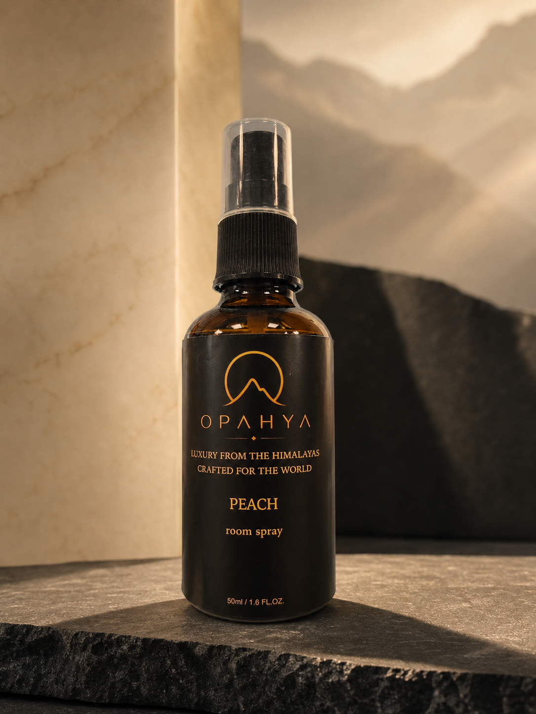 Opahya Peach 50 ml room spray bottle